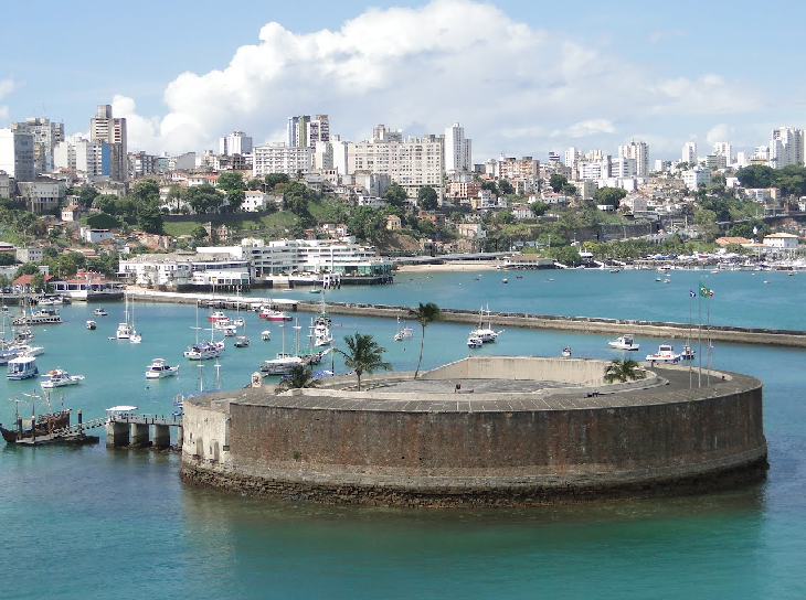 Forte São Marcelo desde el Oeste